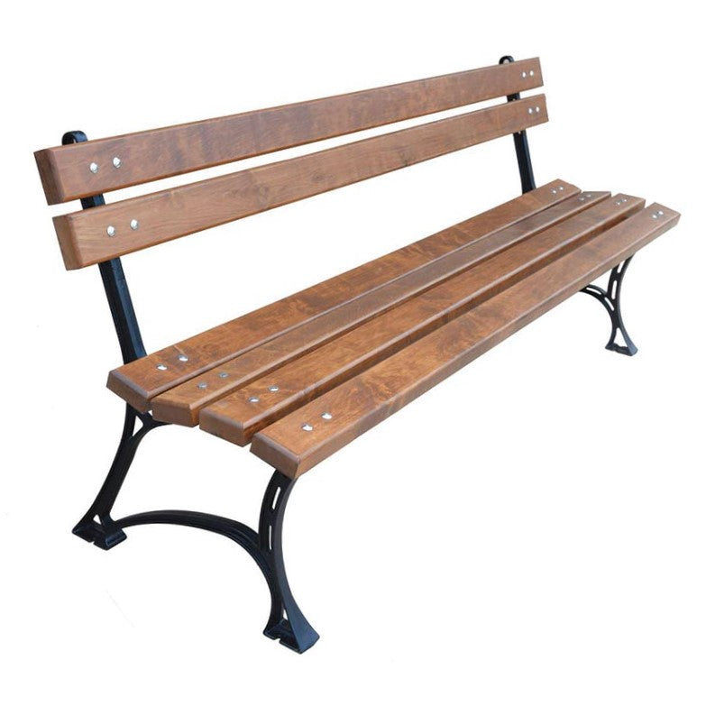 Gartenbank aus Holz Parkbank Balkon